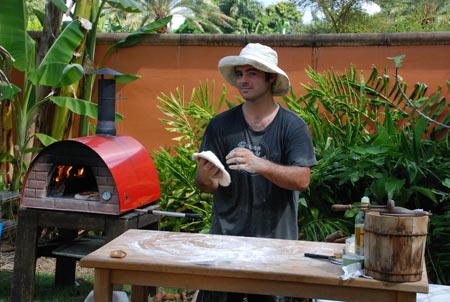 Chef Jon Gambino makes pizza the way the old Italian guys taught him. (GrowFest! 2013)